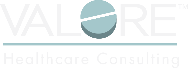Valore Healthcare logo reverse